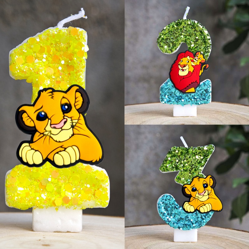 Zebra Candle Supplies - Король Лев Симба свеча номер 0-9