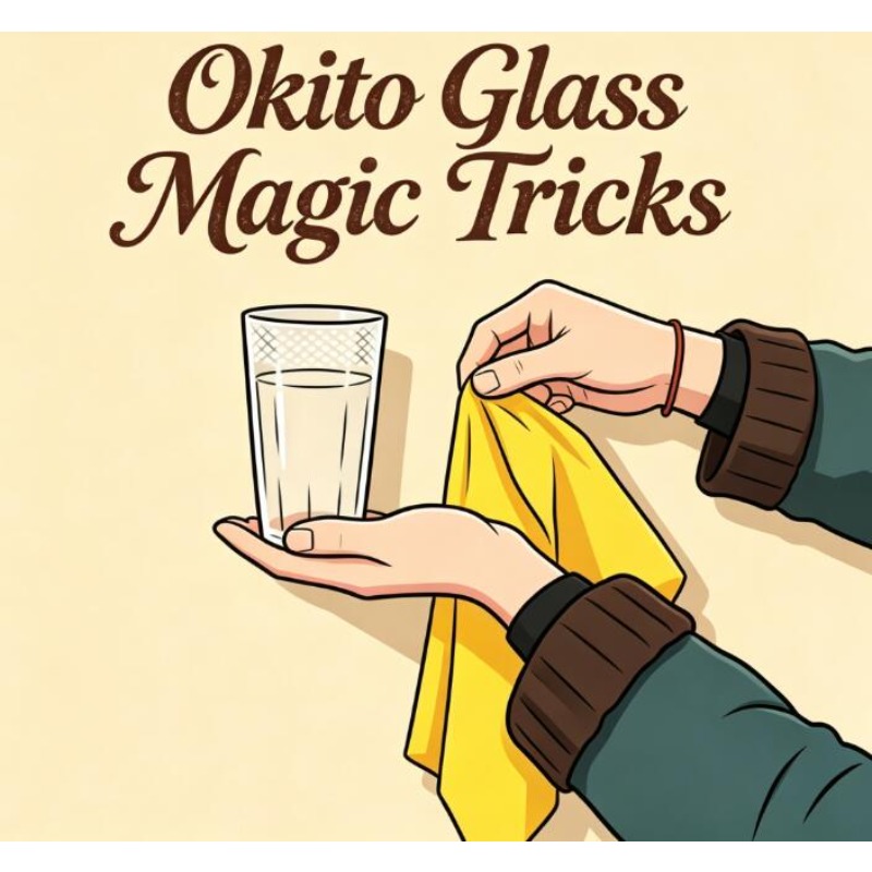 Your Candle Supplies - Фокусы с стеклом Okito: Шелк, появляющийся