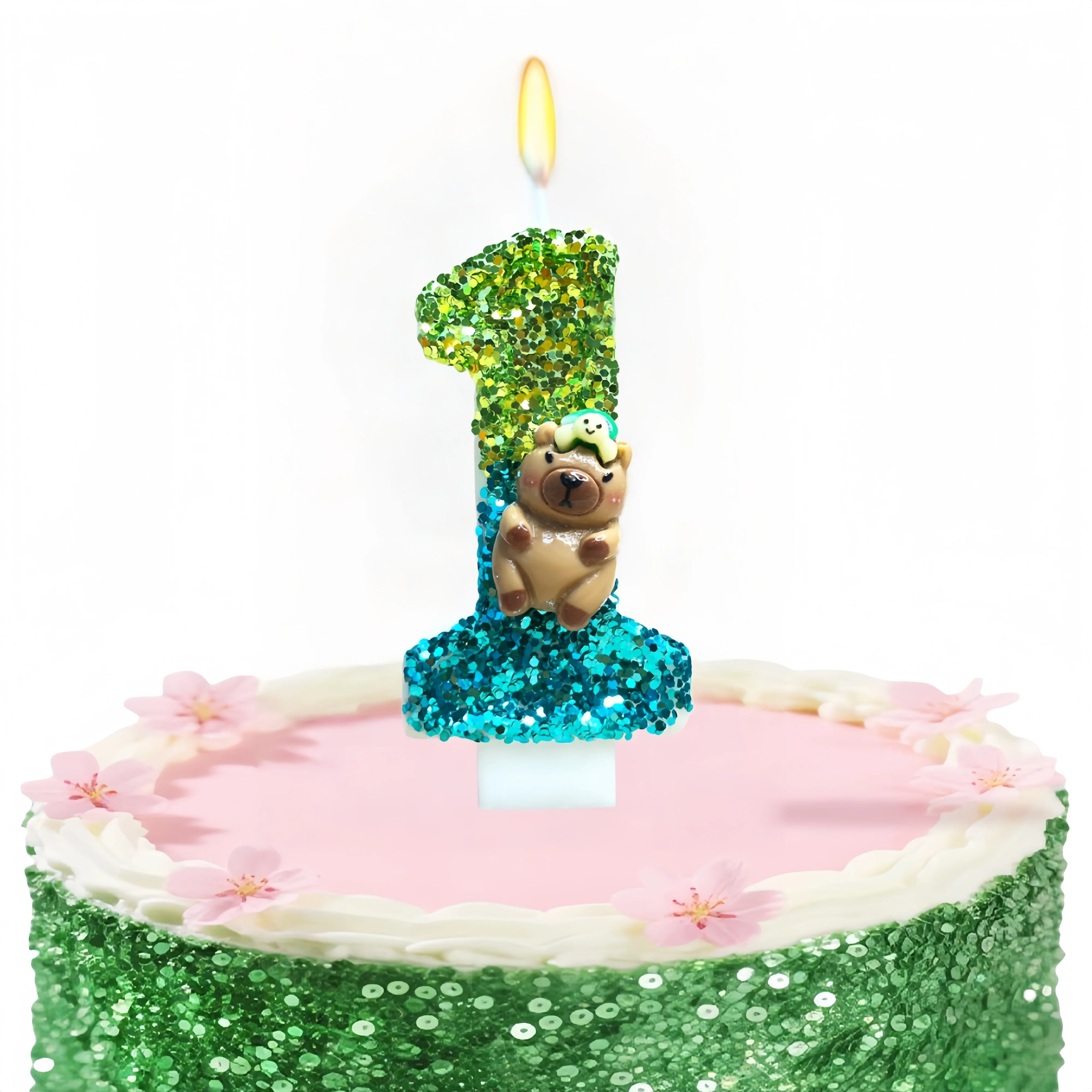 Zebra Candle Supplies - Свечи для вечеринки с капибарами, цифры