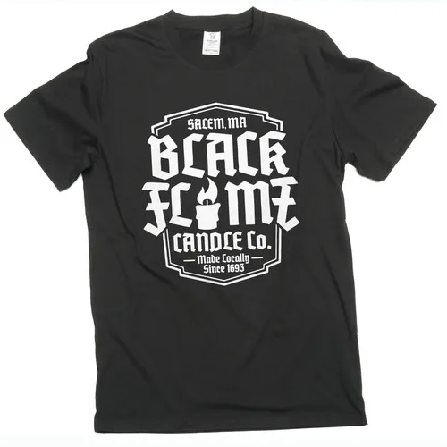 Black Tin Candle - Мужская футболка Black Flame Candle Co,