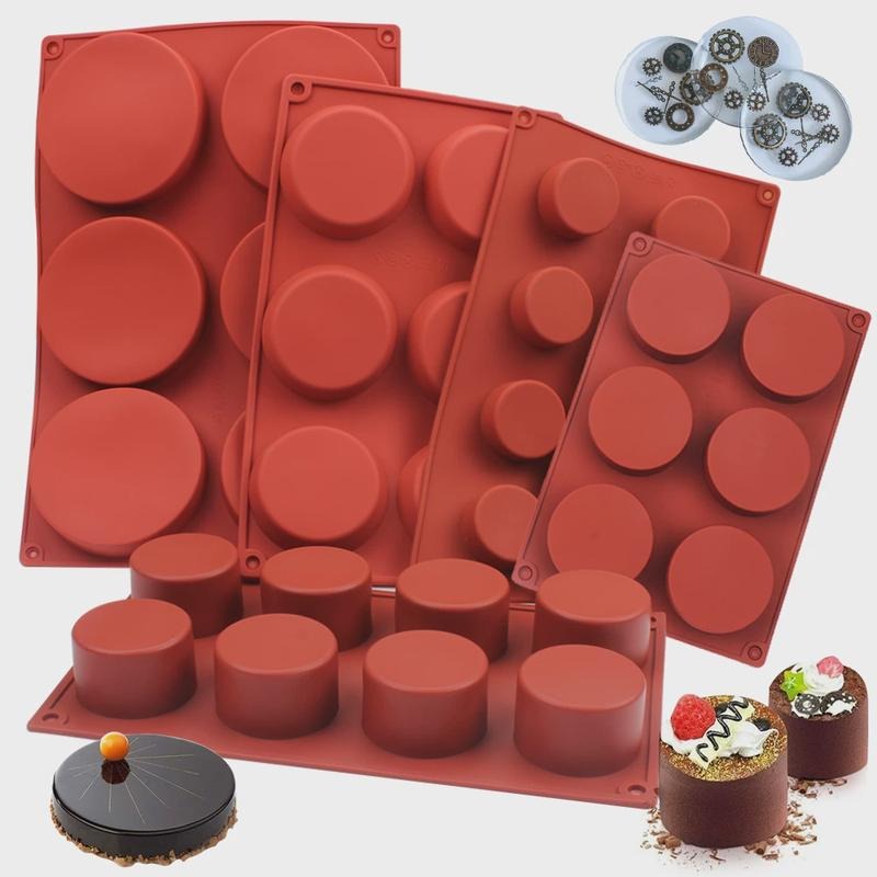 Candle Making Supplies For Beginners - Круглая силиконовая форма для мыла, инструмент