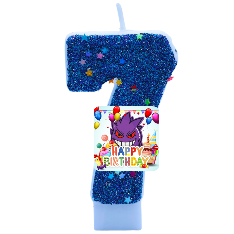 Zebra Candle Supplies - Свечи с изображением покемона Генгара, тематические