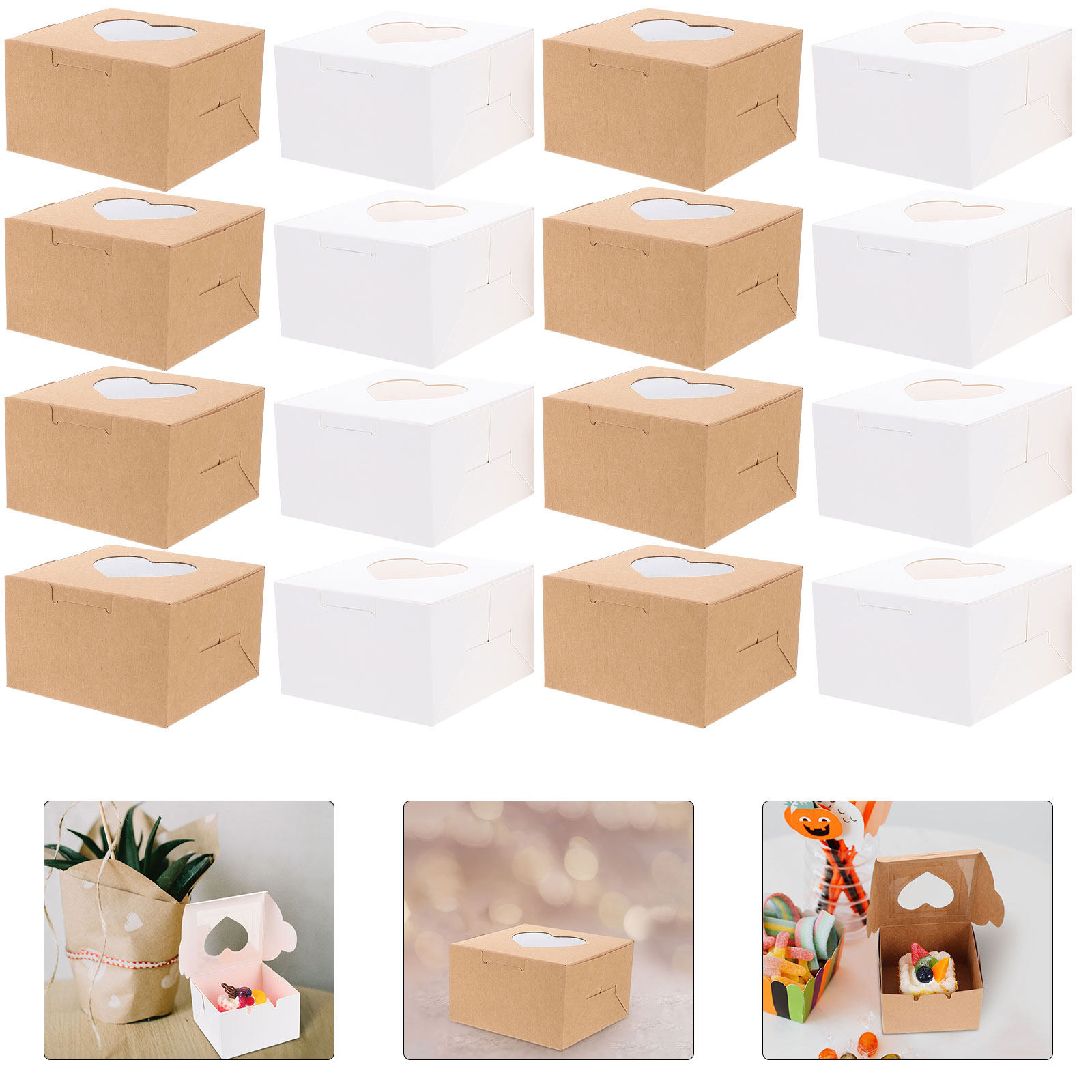 40 шт. коробок для яичных пиро – обзор и цена Kraft Paper Box