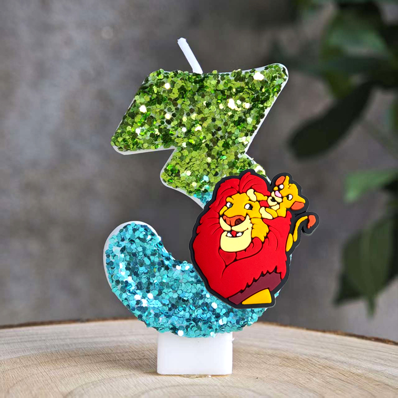 Король Лев Симба свеча номер 0 – обзор и цена Zebra Candle Supplies