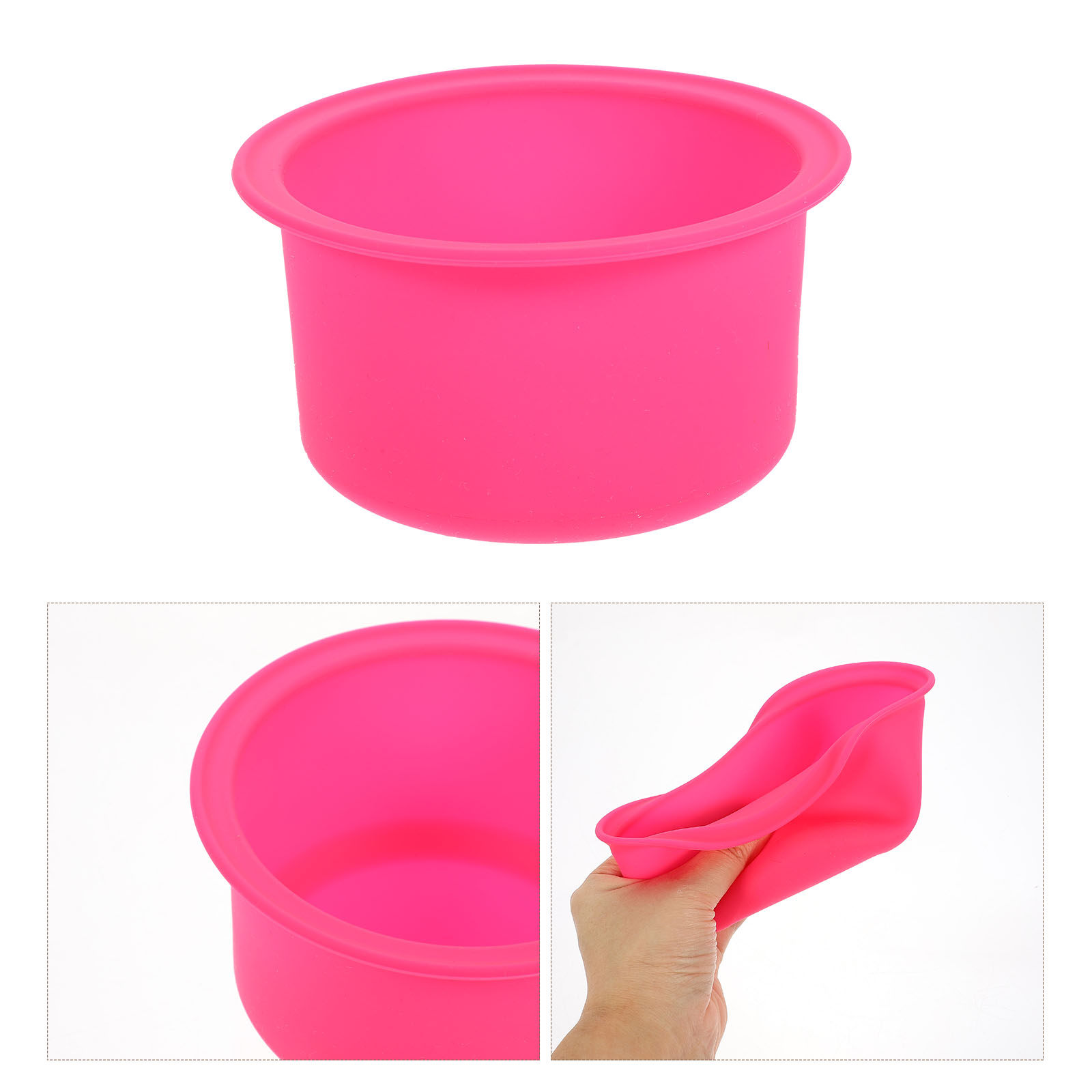 Розовая силиконовая чаша для п – обзор и цена Wax Melting Pot