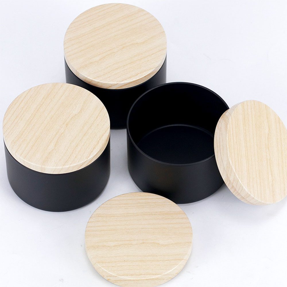 24 шт., 4 унции, черные банки  – обзор и цена Black Tin Candle