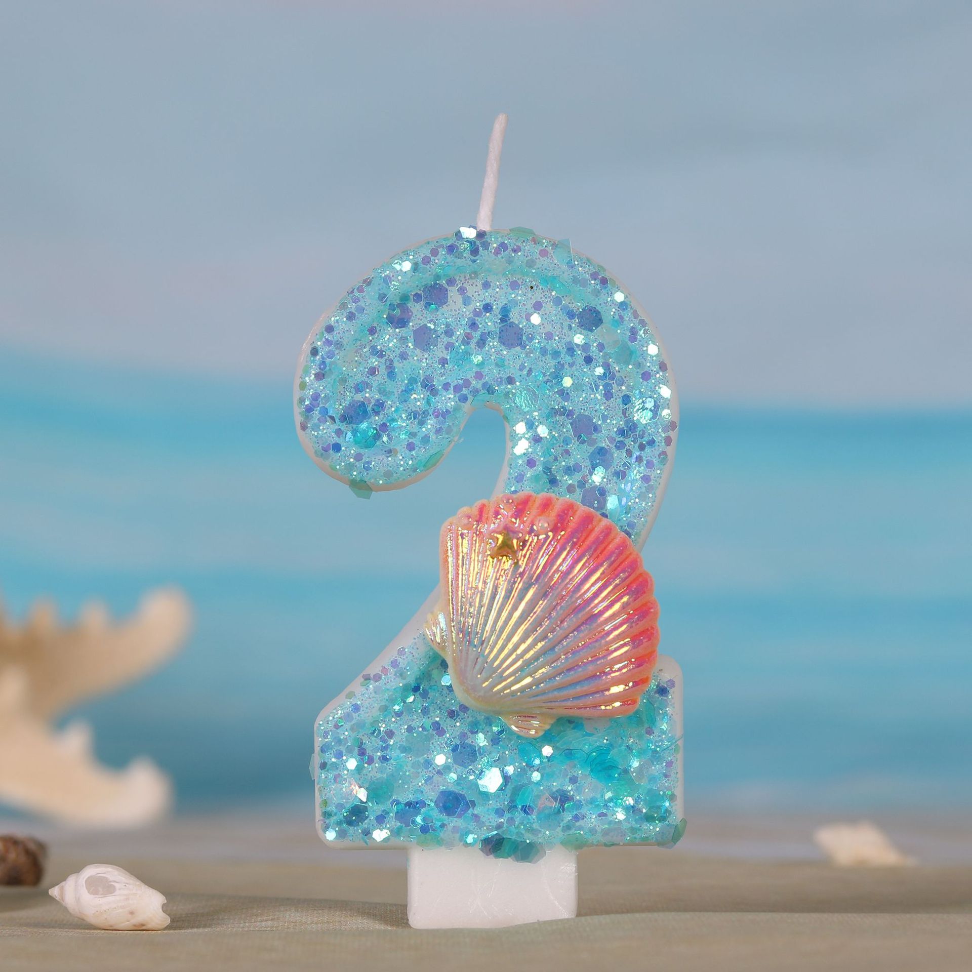 Свечи для торта на тему океанс – обзор и цена Zebra Candle Supplies