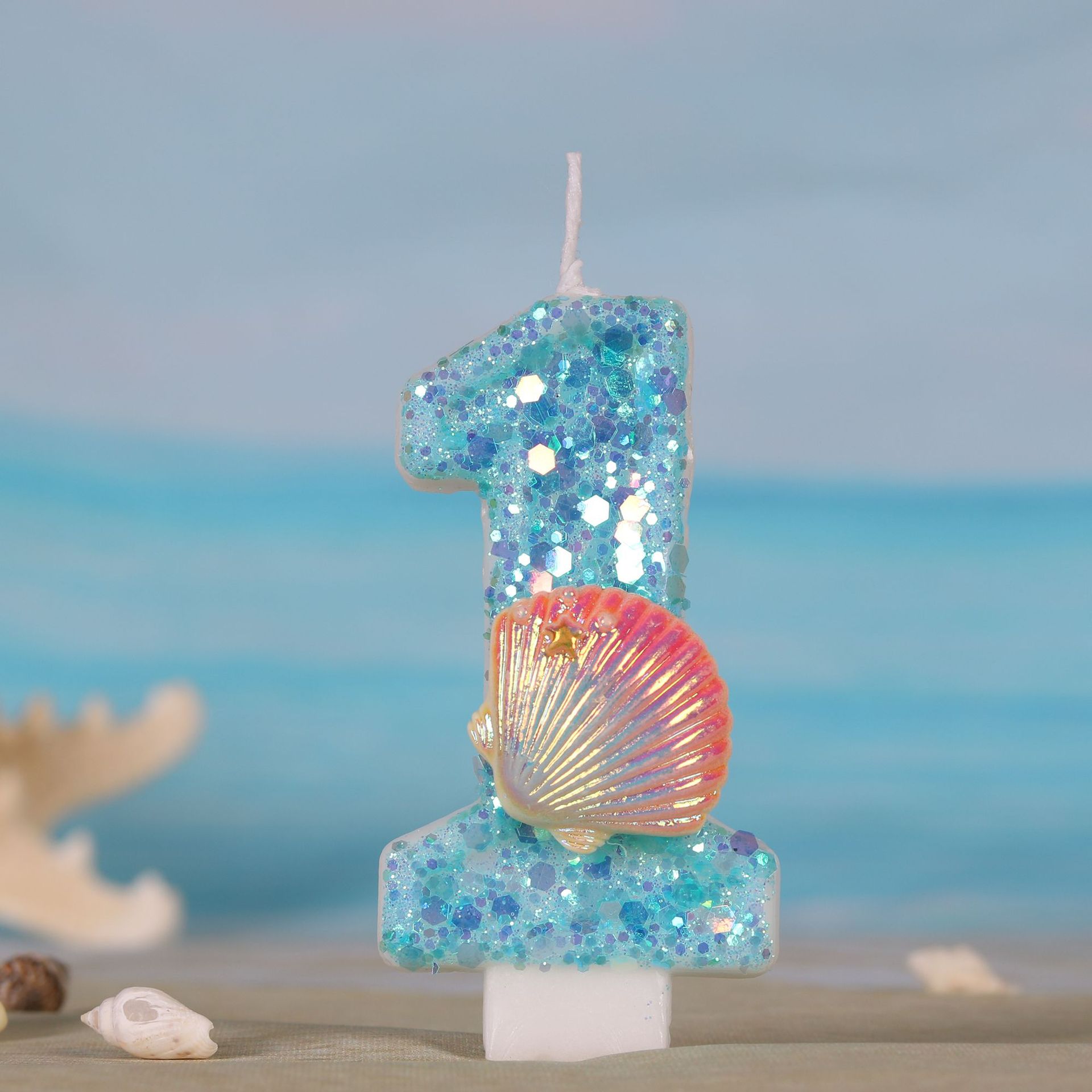 Свечи для торта на тему океанс – обзор и цена Zebra Candle Supplies