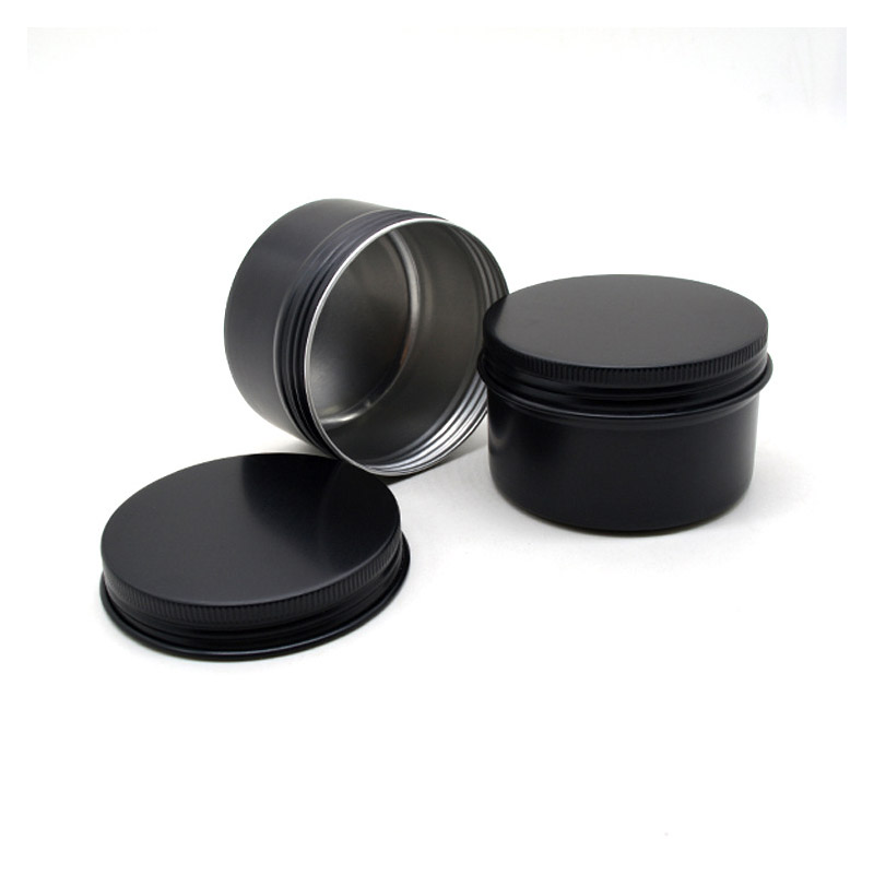 Черные пустые круглые алюминие – обзор и цена Black Tin Candle