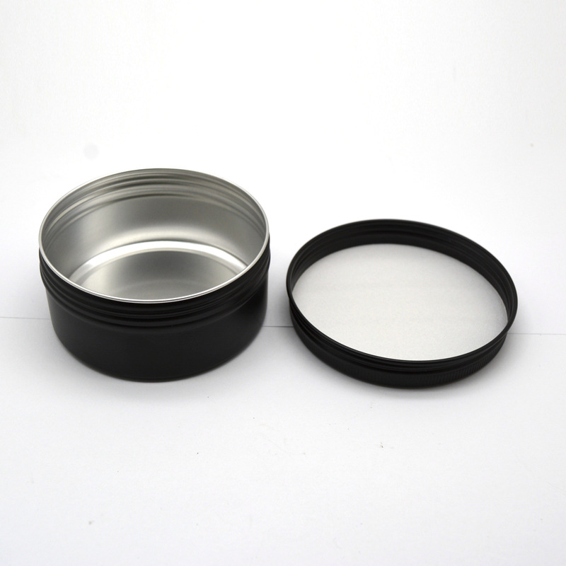 Черные пустые круглые алюминие – обзор и цена Black Tin Candle