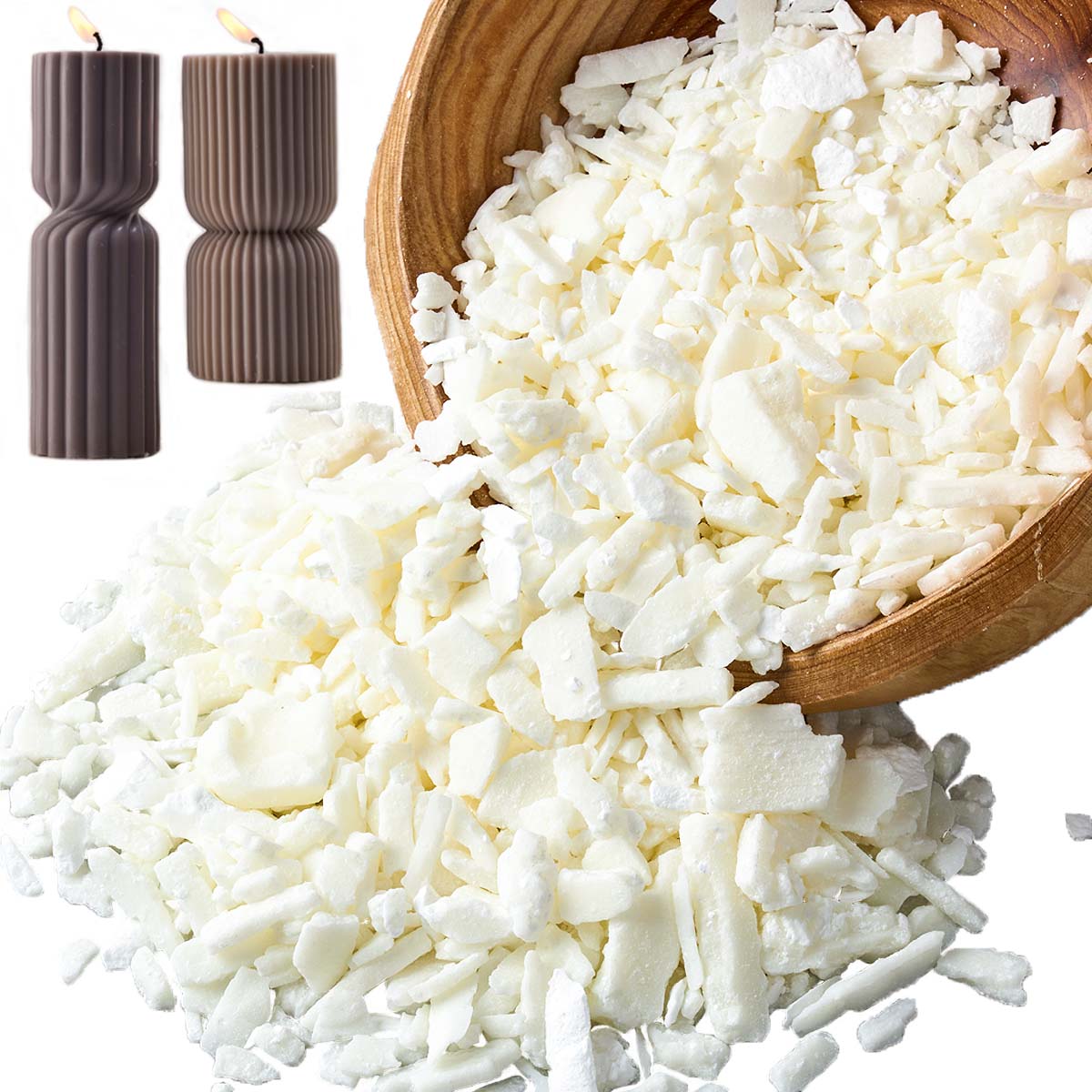1 фунт чистого белого соевого  – обзор и цена Candle Making Supplies For Beginners