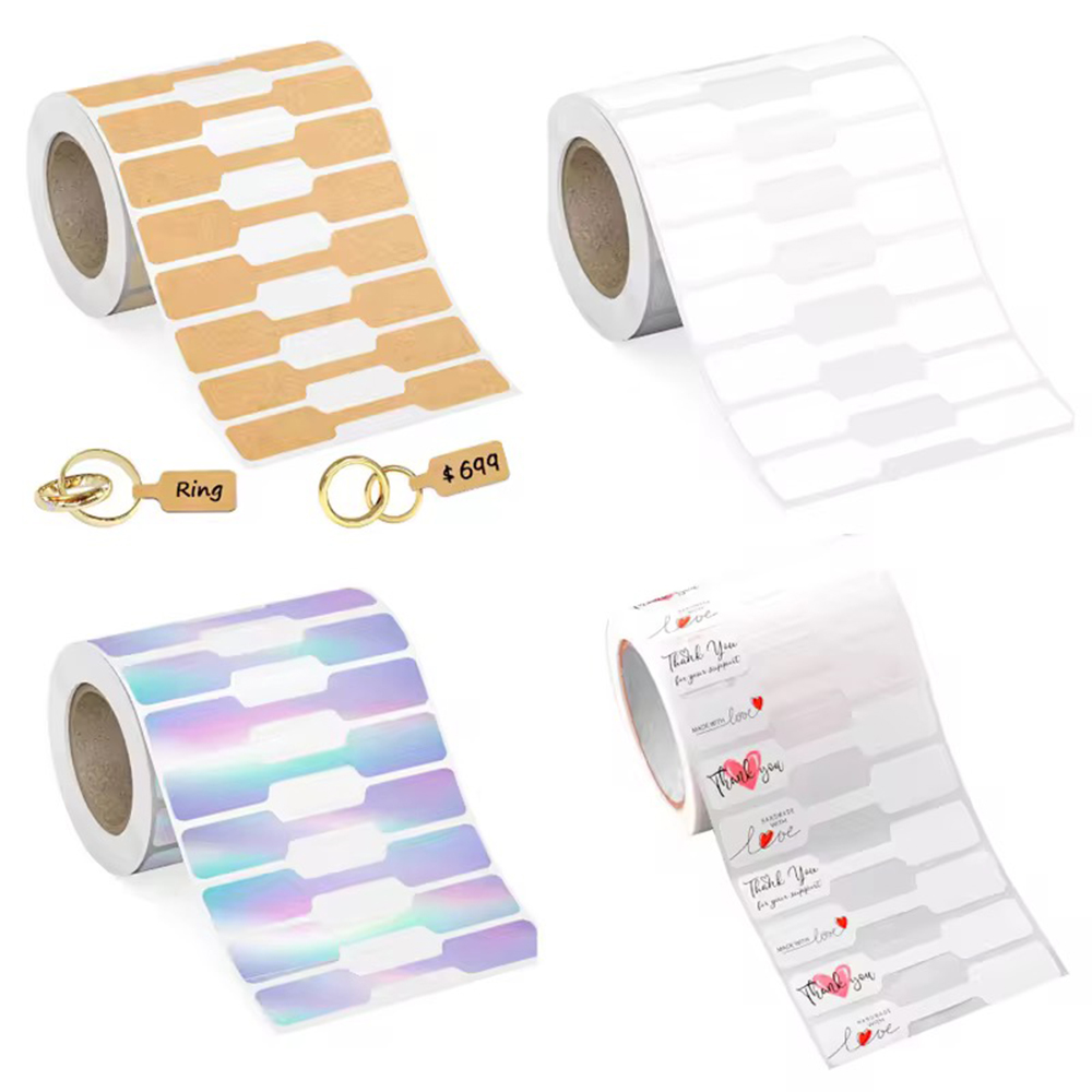 500 шт./рулон, чистая бумага,  – обзор и цена Kraft Hang Tag