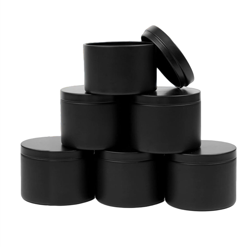 A93E-48 шт. черные банки для с – обзор и цена Black Tin Candle