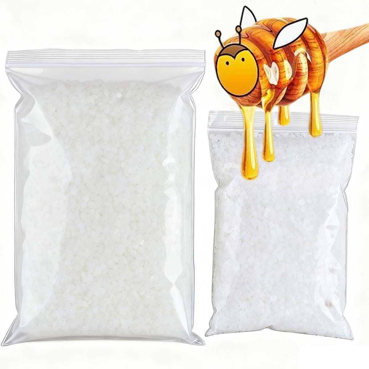 200 г-1000 г белый пчелиный во – обзор и цена Candle Making Supplies For Beginners