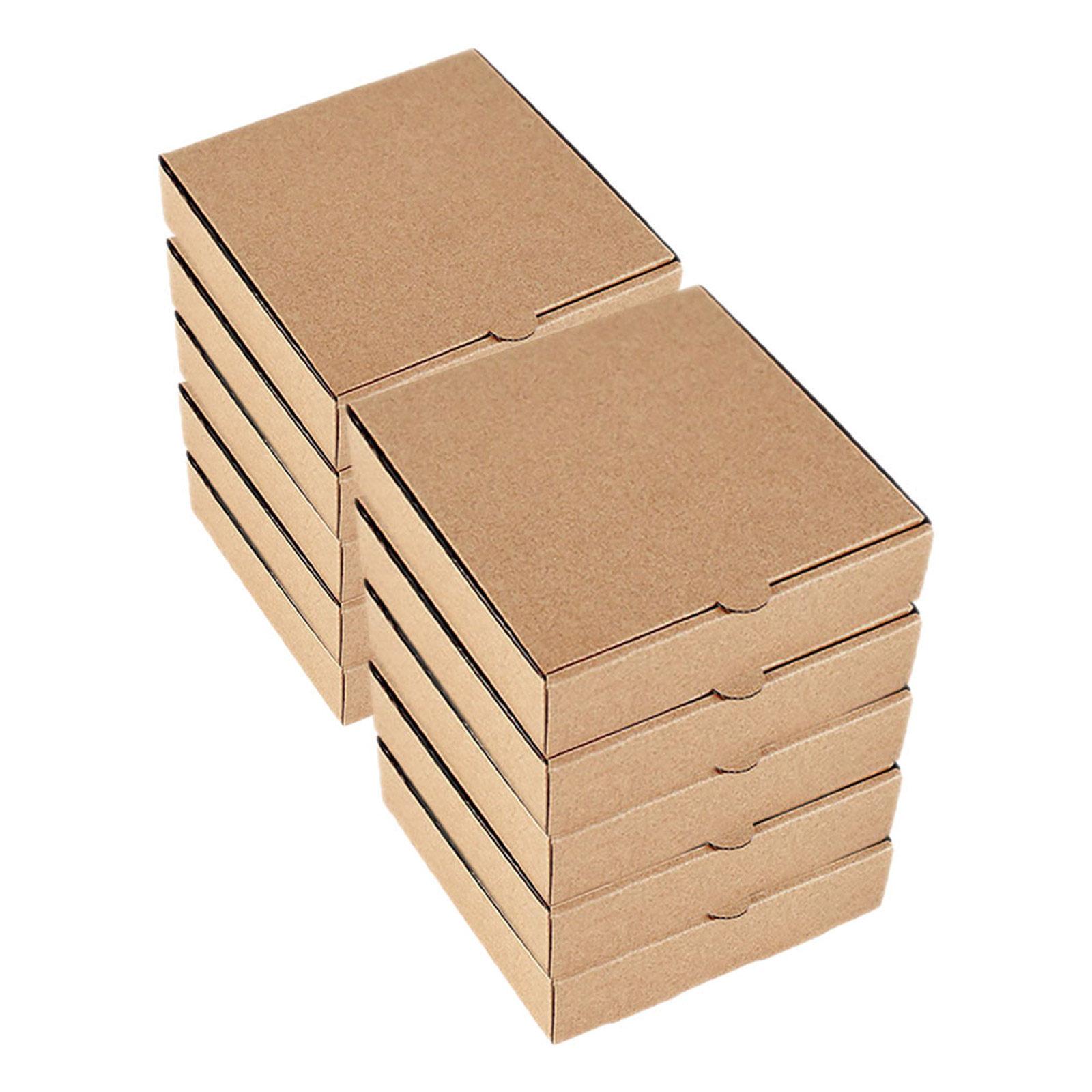 10 шт. мини-коробок для пиццы  – обзор и цена Kraft Paper Box